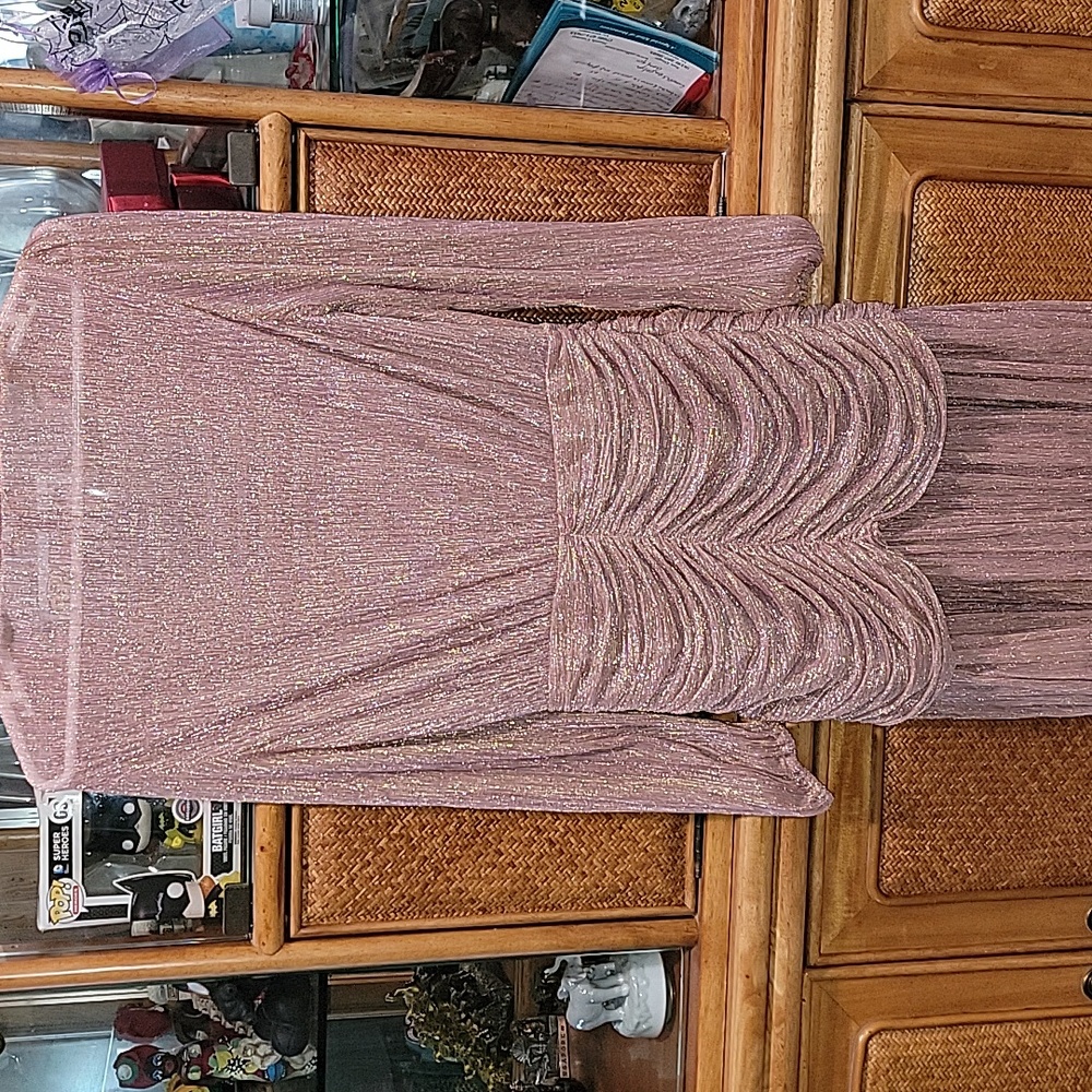 MAJE ROSINA PINK DRESS - Picture 5 of 10